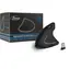 Inter-tech Eterno KM-206R schwarz / Ergonomische Maus / Kabellos 2,4 GHz / 1600 DPI / 6 Tasten
