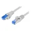 Lanberg Cat.6A S/FTP 1,5 m grau / Patchkabel / LSZH / CCA / Fluke-geprüft