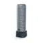 Prosperplast VUELTA hellgrau 110 l / Regentonne / Kunststoff / 39,6 x 130,5 cm / mit Zapfhahn