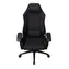 LORGAR CHA41 schwarz-lila / Gaming-Stuhl / ergonomisch / gesteppter, fleckenabweisender Stoff