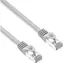 Logo LAN-Kabel S/FTP Cat 6a 20 m grau / Patchkabel / 2x RJ45 / 10 Gbit/s / PVC