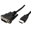 OEM Kabel DVI-D(M) - HDMI(M) / Kabel / 3 m / Vergoldete Anschlüsse / Schwarz