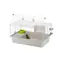 Ferplast CAVIE 80 grau / Käfig / Für Meerschweinchen / 77 x 48 x 42 cm
