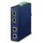 Planet IGT-900-2T2S / Industrieller Medienkonverter / RJ45 / 2x SFP / DIN-Schiene / IP30