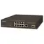 Planet FGSD-1011HP / PoE-Switch / 8x 10/100 / 1x 1000Base-T + 1x SFP / 802.3at 120W / lüfterlos