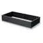 Prosperplast BASE Woody Anthrazit / Hochbeet / 149,2 x 75,6 x 25 cm / Kunststoff