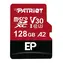 Patriot EP A2 128 GB / microSDXC-Speicherkarte / UHS-I U3 / V30 / A2 / Klasse 10 / 90/80 MB/s