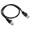 Lanberg UTP CAT5E 0,5 m schwarz / Patchkabel / RJ45-RJ45 / 10er-Pack / Fluke-geprüft