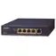 Planet PoE-Extender 1x PoE-Eingang, 4X PoE-Ausgang / PoE-Extender / 65 W / IEEE 802.3bt/at/ AF / Gigabit