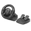 Tracer Rayder 4-in-1 schwarz / Gaming-Lenkrad mit Pedalen / 12 Tasten / Vibration / PC, PS3, PS4, Xbox One