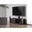 Equip für Fernseher/Monitore (37-70 Zoll), schwarz / Standfuß / VESA 600x400 / Tragkraft 40 kg / höhenverstellbar