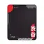 Trust GXT 715 Stuhlmatte, Japan-Print, schwarz-rot / Rutschfeste Matte unter dem Stuhl / 1200 x 990 mm