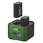 Hähnel ProCube3 Fujifilm / Ladegerät / 2x Li- ION -Akku / LCD-Display / USB-C PD 30W