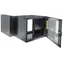 Intellinet Wandschrank 540x450 mm schwarz / Schrank / 19" / 6U / neigbarer Rahmen / Tragfähigkeit 30 kg