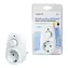 LogiLink Steckdosenadapter mit Dimmer, weiß / Dimmer / Drehregler / 40-280 W / 230 V