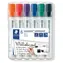 Staedtler Lumocolor / Whiteboard-Marker / 6er-Set / Linienbreite 2-5 mm / 6 Farben