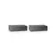 LevelOne HDMI-Extender Cat5 HDBaseT grau / HDMI-Extender / 4K/30Hz / PoE / 100 m / IR & RS-232