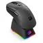 Redragon Ebony Black / Kabellose Gaming-Maus / Optisch / 24000 DPI / USB / RF 2,4 GHz