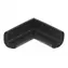 DeLock Eckenschutz schwarz 56x56x22 mm / Eckenschutz / Selbstklebend / PVC