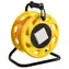 LogiLink Kabeltrommel Cat6A 60 m orange / Kabeltrommel / S/FTP / RJ-45 / 550 MHz / PoE+