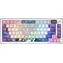 Redragon K708AK-RGB-PRO Flekact Pro lila / Gaming-Tastatur / mechanisch / Leopard L / RGB / kabellos