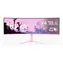 49" Arozzi Nova pink / Monitor / VA / 5120×1440 / 165Hz / 1500R / HDR10