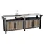 Keter Grilltisch UNITY Chef 415 l Eschenholz / Grilltisch / Volumen 415 l