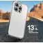 ZAGG Gear4 Crystal Palace Snap transparente Rückseite / Apple iPhone 14 Pro / MagSafe / D3O® Crystalex / Antimikrobiell