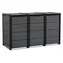 Keter Hide Away Erweiterung / Gartenmülltonnenbox / Volumen 240 l