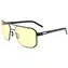 Gunnar Novato Onyx / Gaming-Brille / Bernsteinfarbene Gläser / BLF 65 / Gunnar Fokus