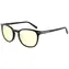 Gunnar Davis Onyx / Brille / bernsteinfarbene Gläser / BLF 65 / Gunnar FOCUS