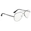 Gunnar Maverick Gunmetal, klare Gläser / Gaming-Brille / BLF 35 / Gunnar Fokus