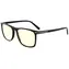 Gunnar HAYWARD Onyx bernsteinfarbene Gläser / Gaming- und Bürobrille / Blaulichtfilter BLF 65 / Gunnar Fokus