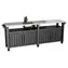 Keter Grilltisch UNITY Chef 415 l graphit / Grilltisch / Volumen 415 l