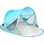 Spokey Strandzelt Stratus blau / Selbstfaltend / UV-Filter