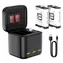 Telesin S0-BCG-10-TGP / Akkuladegerät / 3 Kanäle / für GoPro Hero 13 Black / USB-C