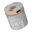 FLEXTAIL AVS Capsule grau / Isomattenpumpe / Automatisches Aufblasen und Ablassen der Luft / USB-C