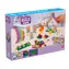 PLUS- PLUS Lern-Baukasten in Pastellfarben / 600 Teile / 4 Grundplatten