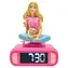 LEXIBOOK Barbie-Wecker / 3D-Nachtlicht / 6 Klingelmelodien / Schlummerfunktion / Hintergrundbeleuchtetes LCD-Display