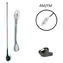 Calearo AM/FM-Antenne, vorne klappbar / Antenne / passiv / DIN / 41 cm