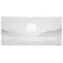 Arozzi Zona Frozen Lake / Gaming-Mauspad / XL / 900 x 420 x 4 mm / wasserdicht