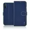 Fonex Book Identity Schutzhülle im Buchstil für XIAOMI Redmi 9A und 9AT, blau / Hülle