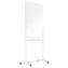 Magnetoplan Design Multifunktionales Whiteboard 3-in-1 / Mobiles Whiteboard / 75 x 120 cm / Magnetisch + Flipchart + Filz
