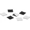 Magnetoplan Takkis / Magnete / Selbstklebend / 20 x 20 mm / 60 Stück