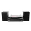 AKAI ATT-200SP Holz/Schwarz / Plattenspieler / 33, 45 und 78 U/min / Bluetooth 5.4 / RCA-Ausgang / 2 x 10-Watt-Lautsprecher