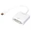 LogiLink USB-C auf DVI weiß / Adapter / USB 3.1 Gen1 / Full HD 1080p / 0,14 m