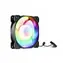 1stCool Statischer RGB-Lüfter 12 cm / Lüfter / 120 mm / RGB / 3+4-Pin