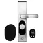 Shelly LOQED Touch 2S silber / Intelligentes Türschloss / Bluetooth / WLAN / PIN-Tastatur / Europrofil