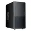 1stCool MicroTower STEP Premium 2 ver.2 schwarz / PC-Gehäuse / Ohne Netzteil / 4X USB / USB-C / Kartenleser
