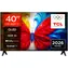 40" TCL 40S5L Schwarz / Fernseher / QLED / Full HD / Android TV / WLAN / Bluetooth / DVB-T2/C/S2